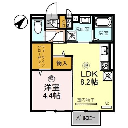 サンライズうみだの物件間取画像